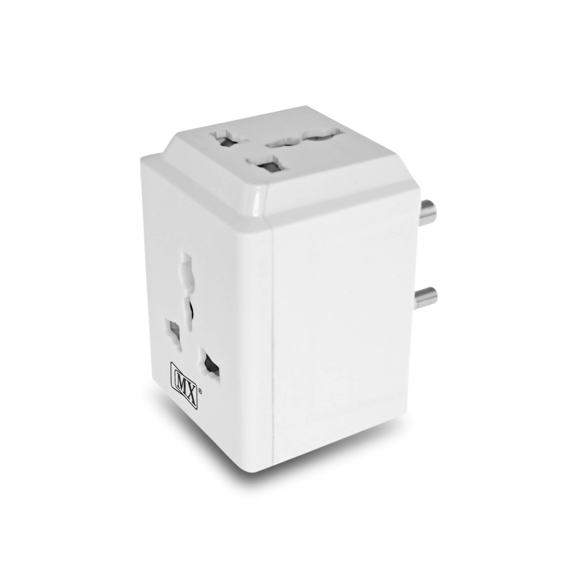 MX 3 Pin and Way 10Amp Socket Plug Spike Buster with Surge Protector and Safety Shutter