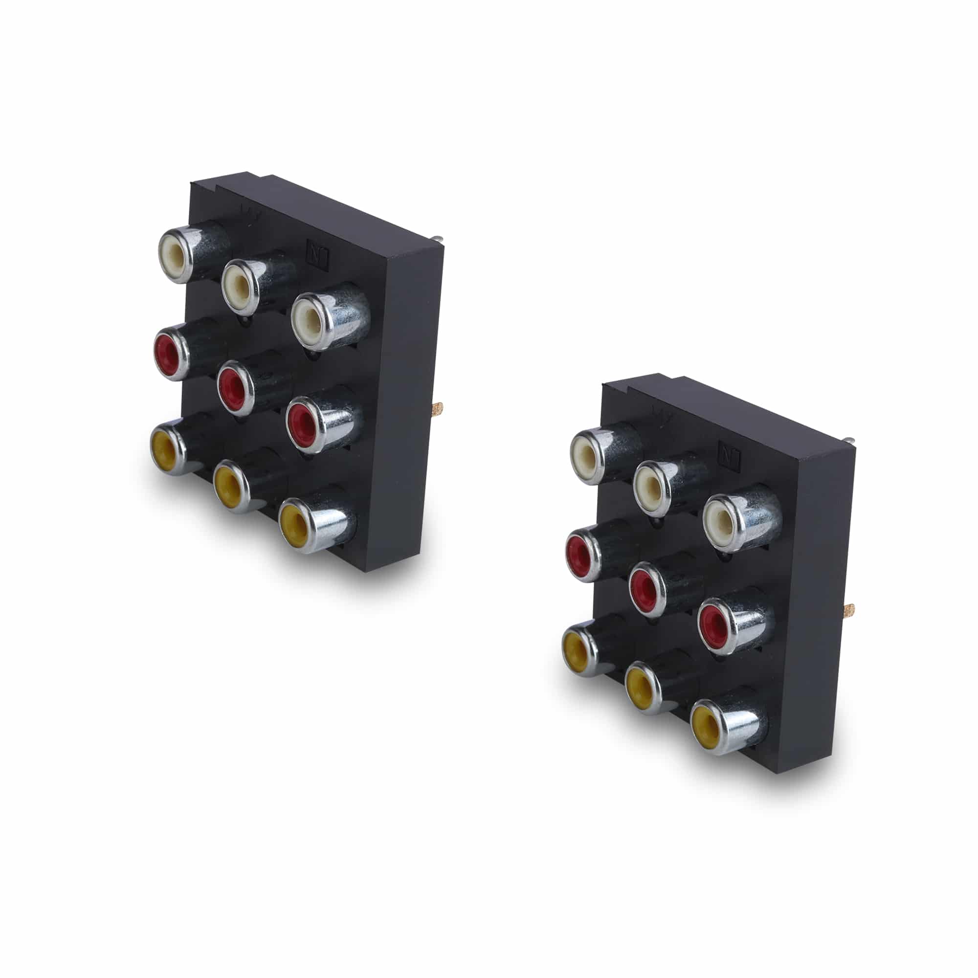 MX 9-Way RCA Female Connectors (Pack of 2)