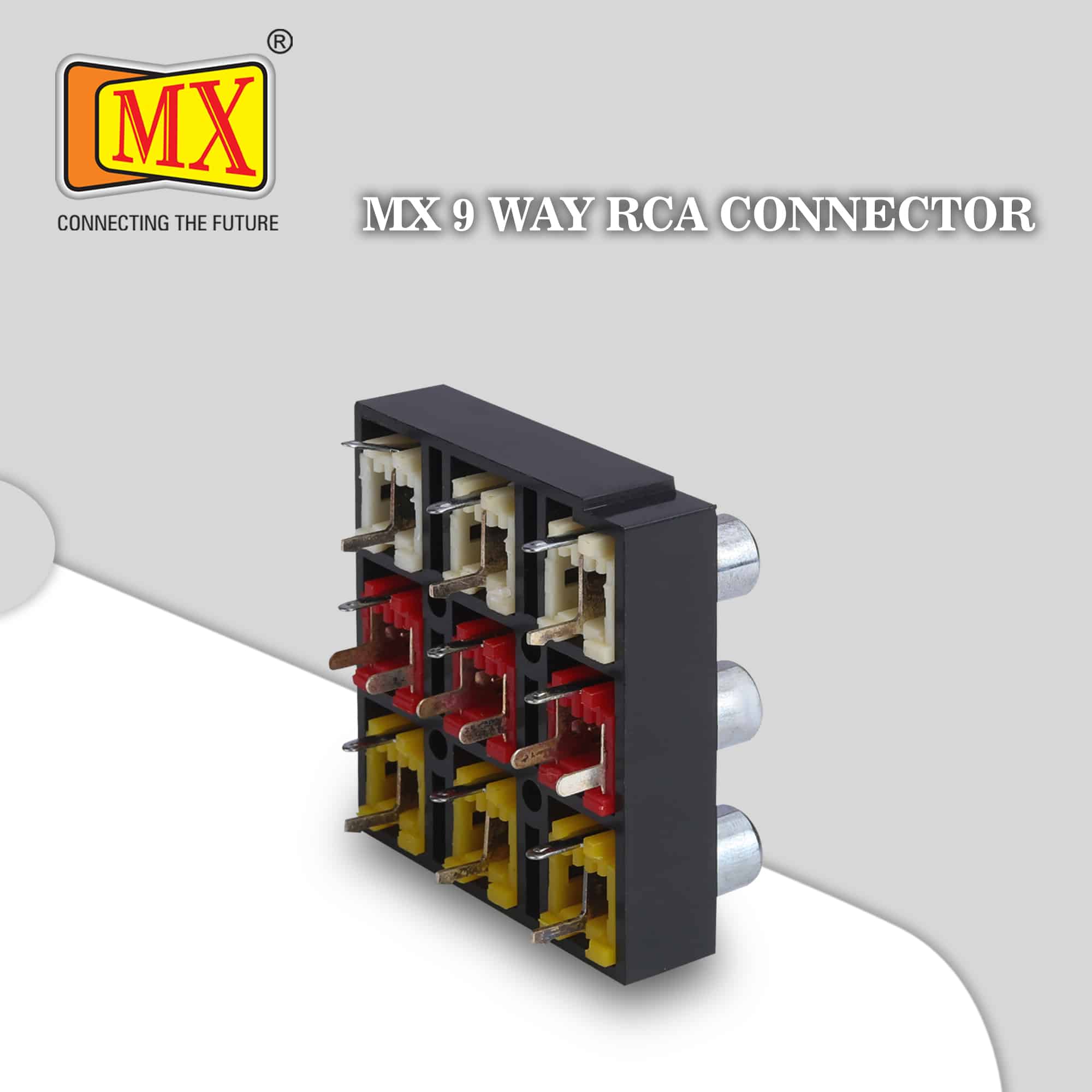 MX 9-Way RCA Female Connectors (Pack of 2) - Image 2