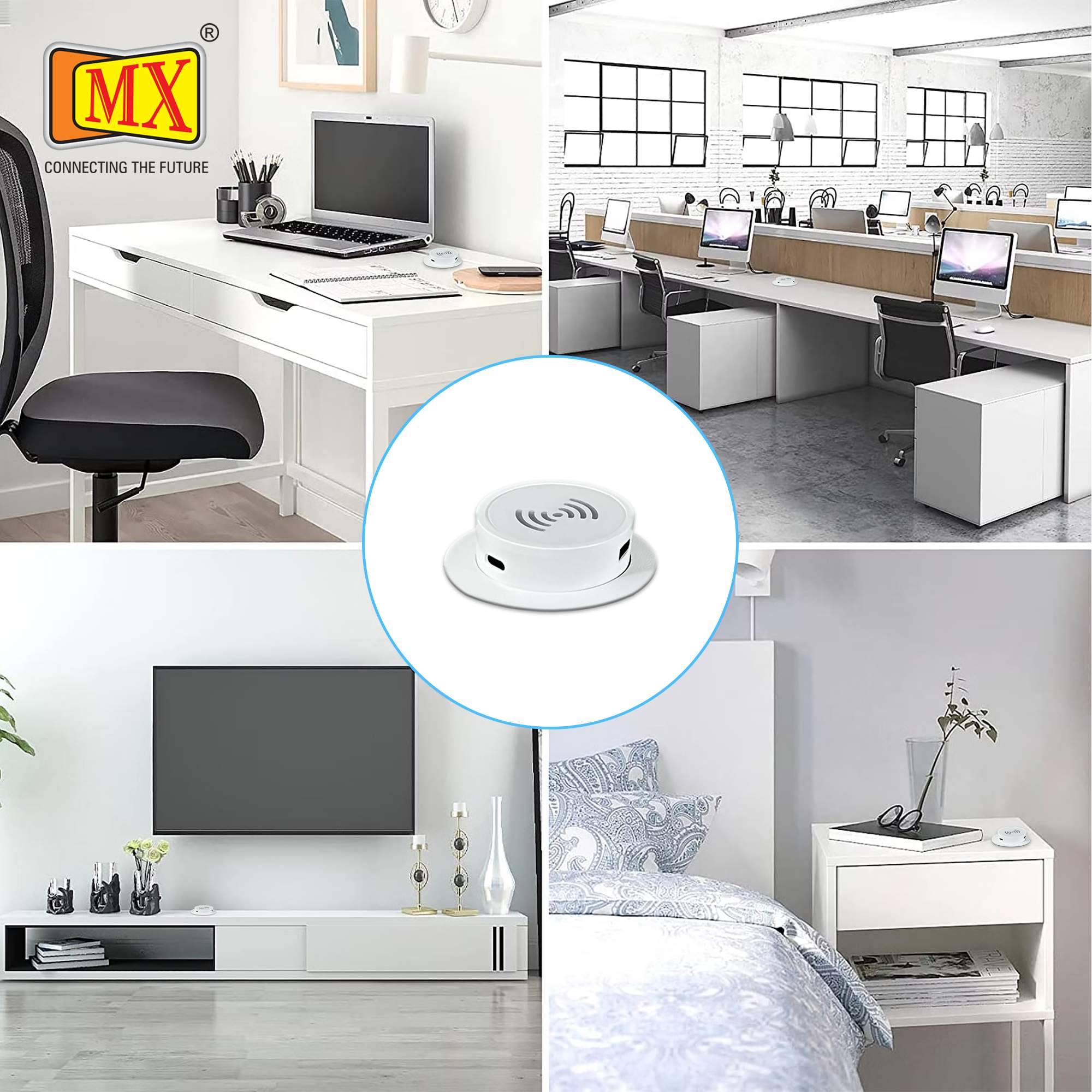 MX 15W Wireless Charger with Usb C - 20W PD QC 3.0 & USB A -18W QC PD 3.0 Ideal for All Wirelss Charger Support Android & IOS Smartphone Devices ( MX 7018 ) - Image 6