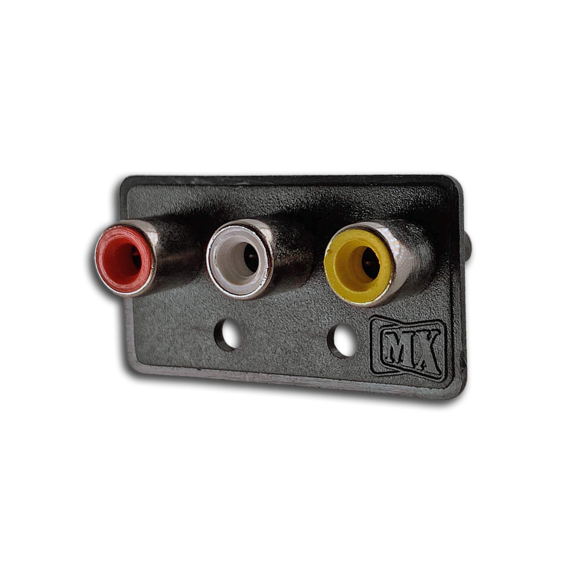 MX 3 WAY RCA MALE CONNECTOR