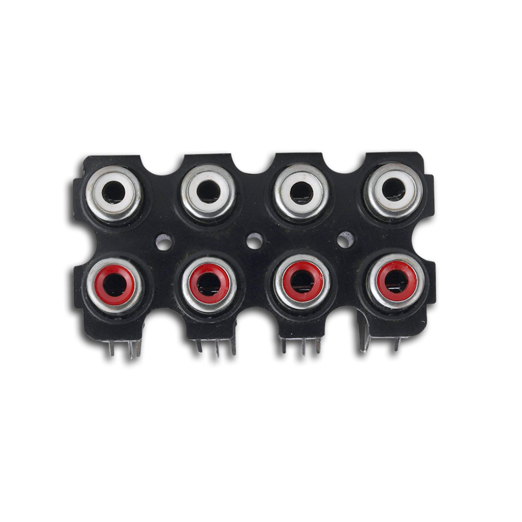 MX 8 WAY RCA FEMALE SOCKET (PCB MOUNTING)