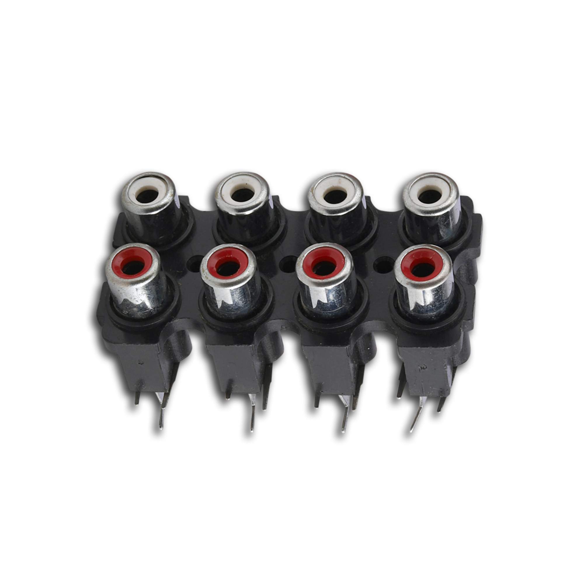 MX 8 WAY RCA FEMALE SOCKET (PCB MOUNTING) - Image 2