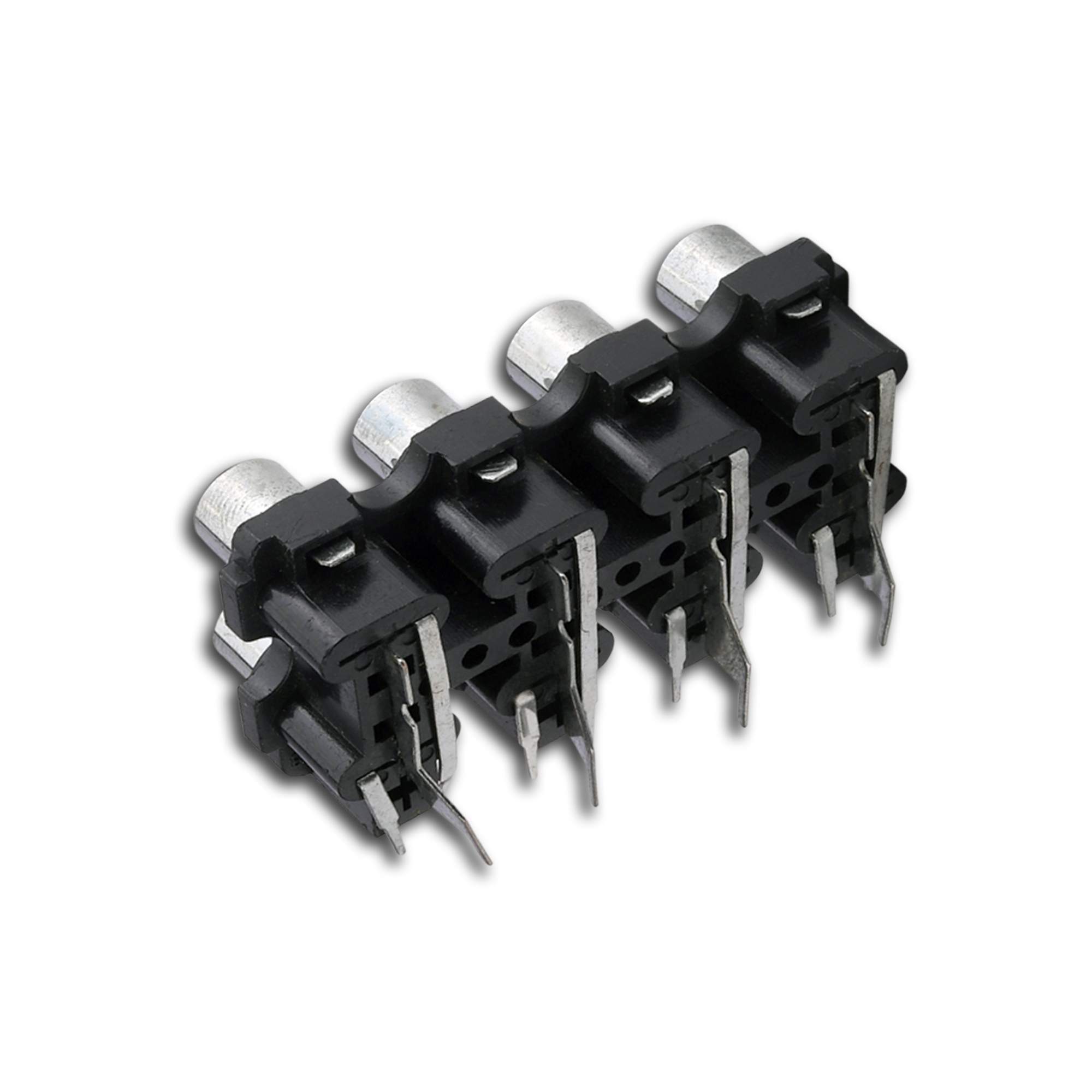 MX 8 WAY RCA FEMALE SOCKET (PCB MOUNTING) - Image 3