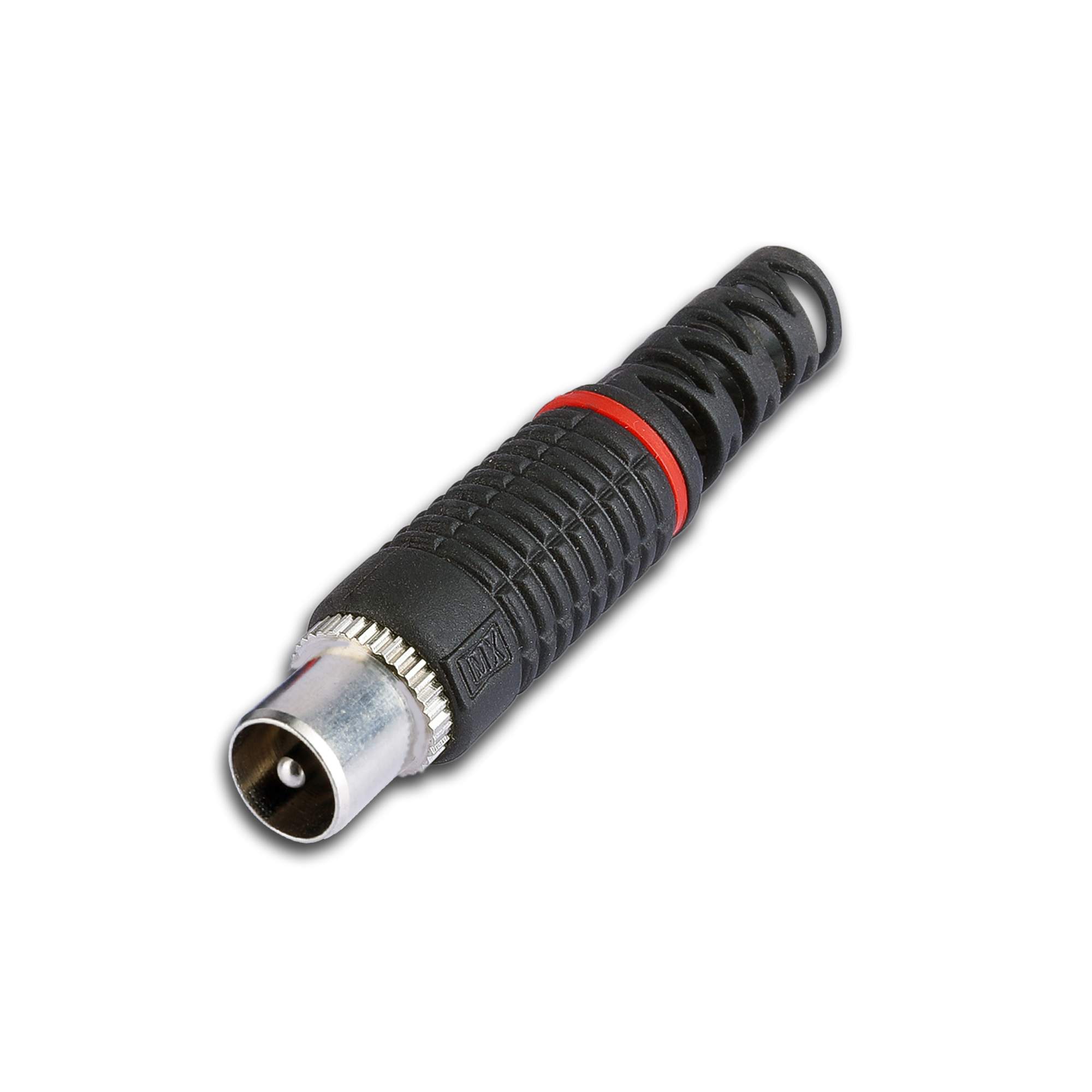 MX RF copper plated male plug S.D.