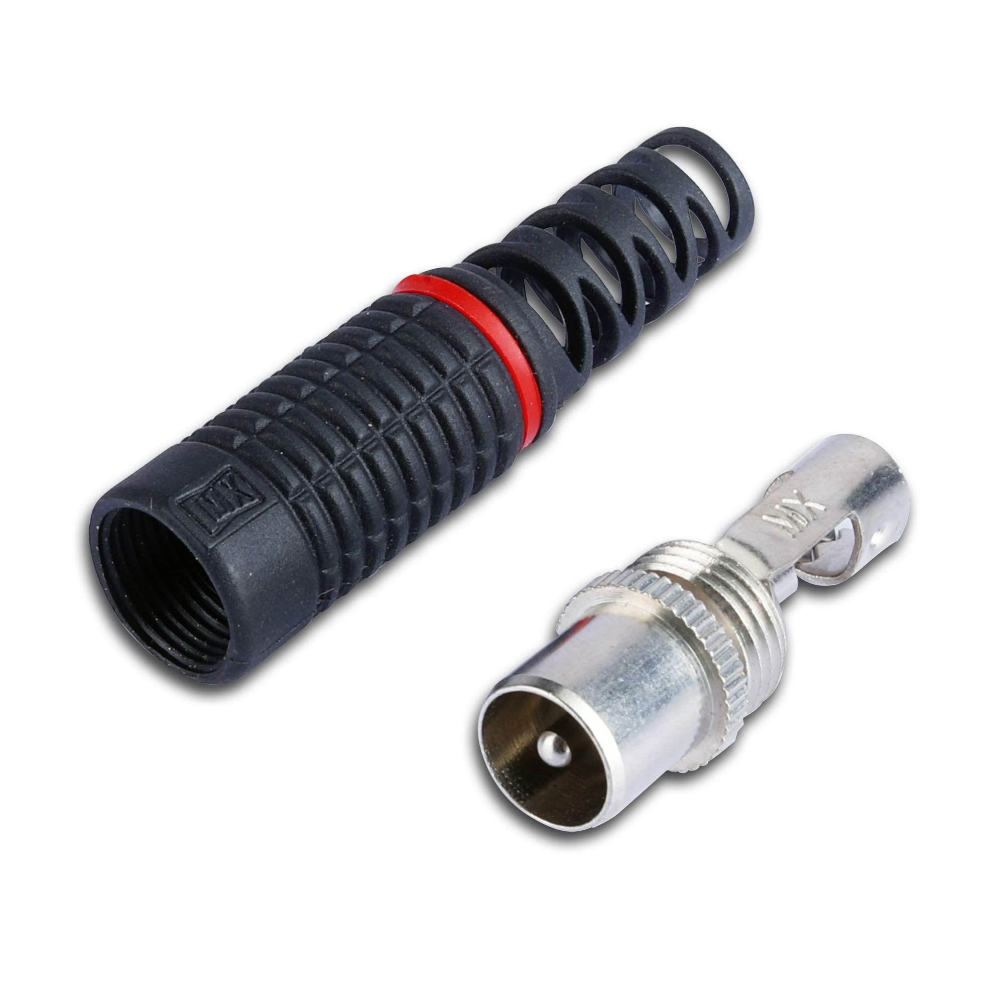 MX RF copper plated male plug S.D. - Image 3