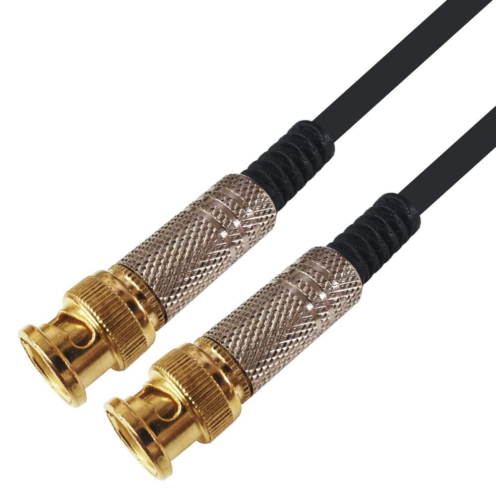 MX BNC Male to Male BNC Cord (OFC Digital & Home Theatre Cable) - 1 Mtrs
