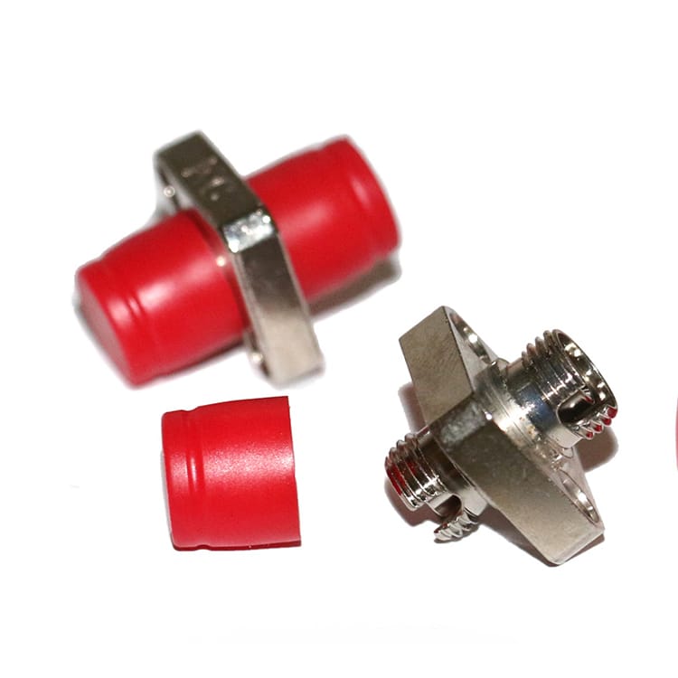 MX FC-FC Simplex Single Mode Fiber Optic Adaptor with Square Flange – MX-1662A - Image 2