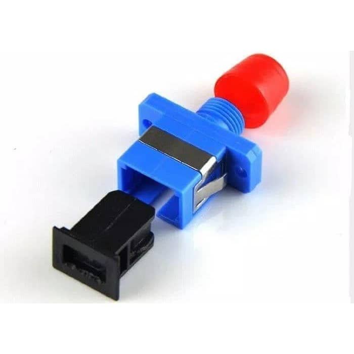 MX FC-SC ADAPTOR WITH P.B./ MM SLEEVE PLASTIC HOUSING / SIMPLEX WITH SQUARE FLANGE