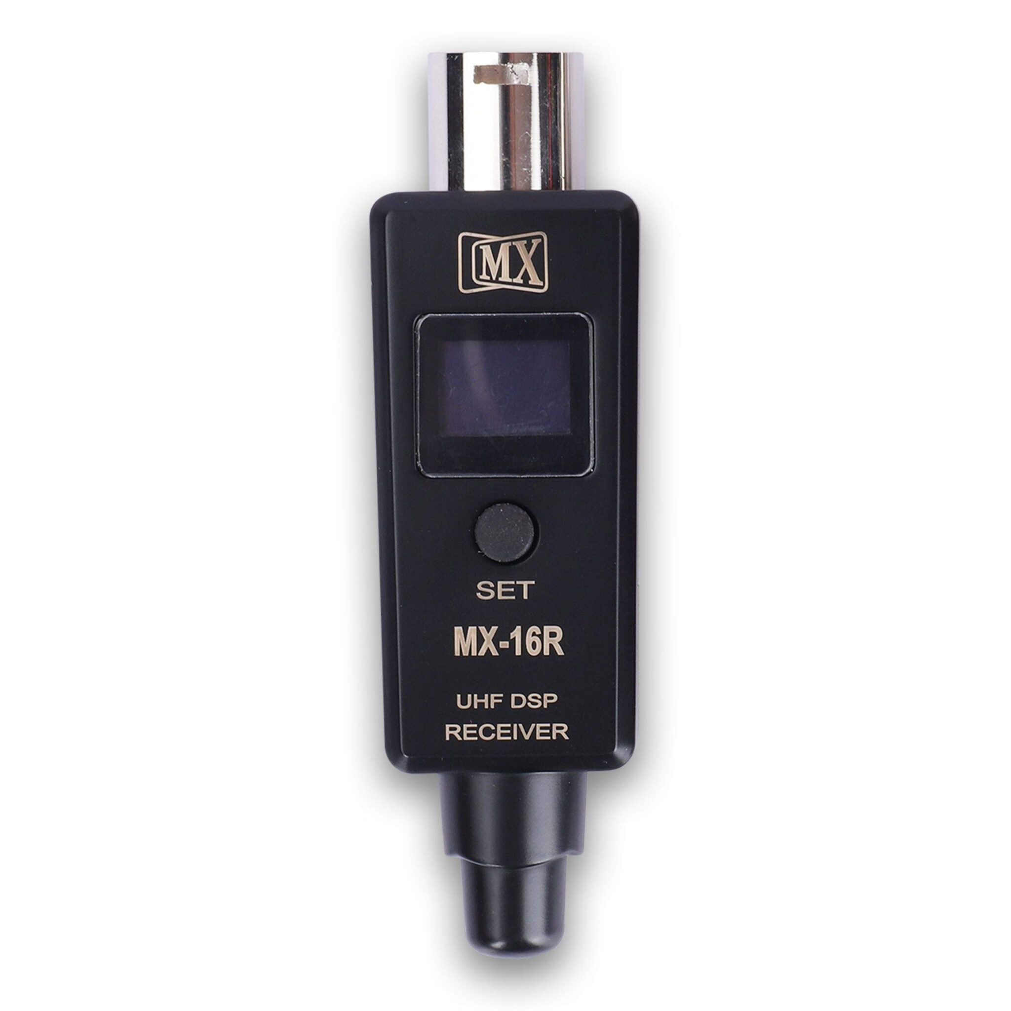 MX 16 channel wireless PA audio Receiver with UHF PLL technology