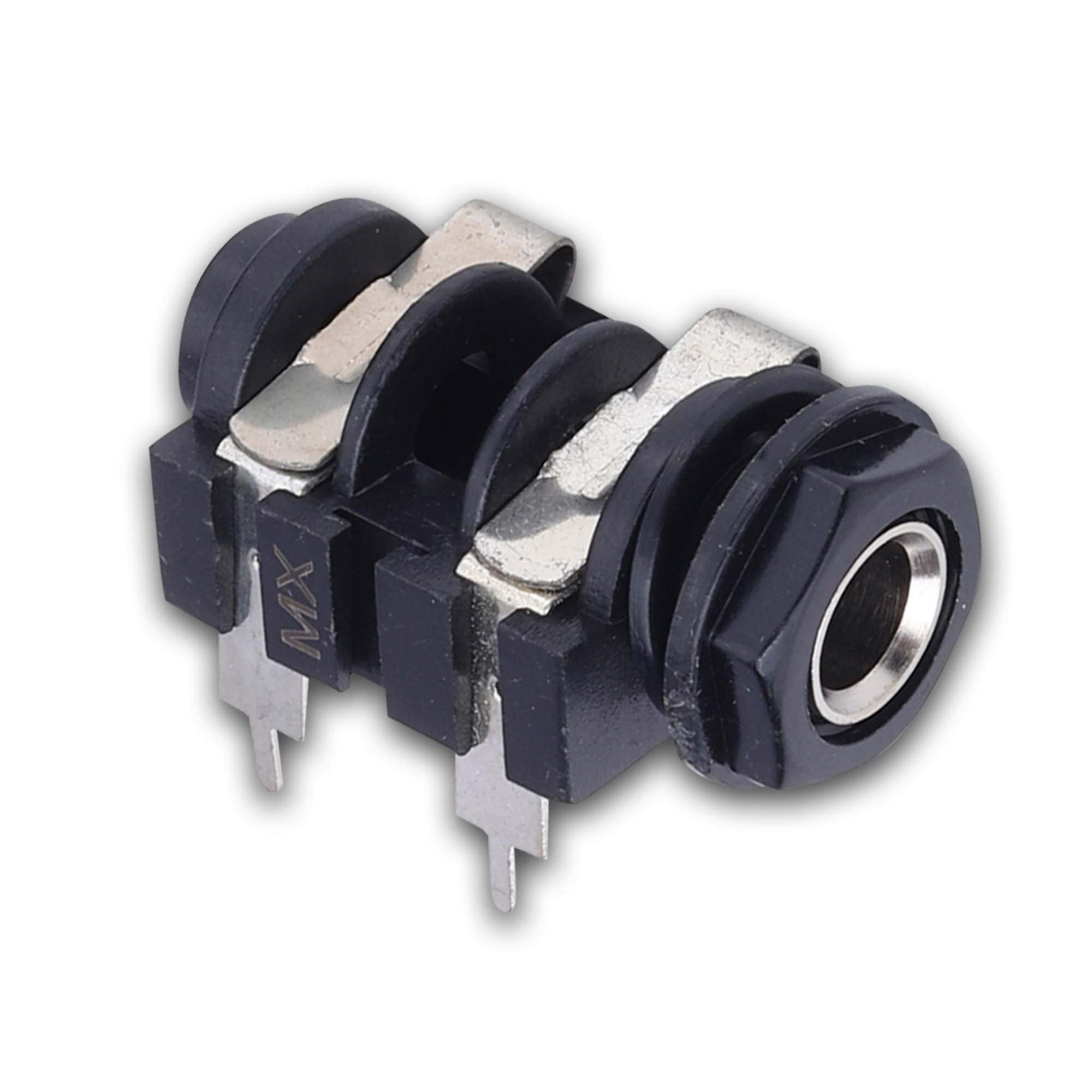 MX 6.35 MM P-38 MONO FEMALE CONNECTOR PCB MOUNTING METAL