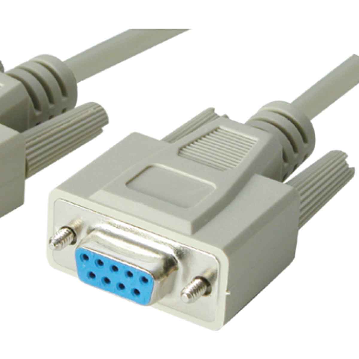 MX DB 09P MALE TO MX DB 09P FEMALE 9C MOULDED SERIAL DATA CABLE - Image 3