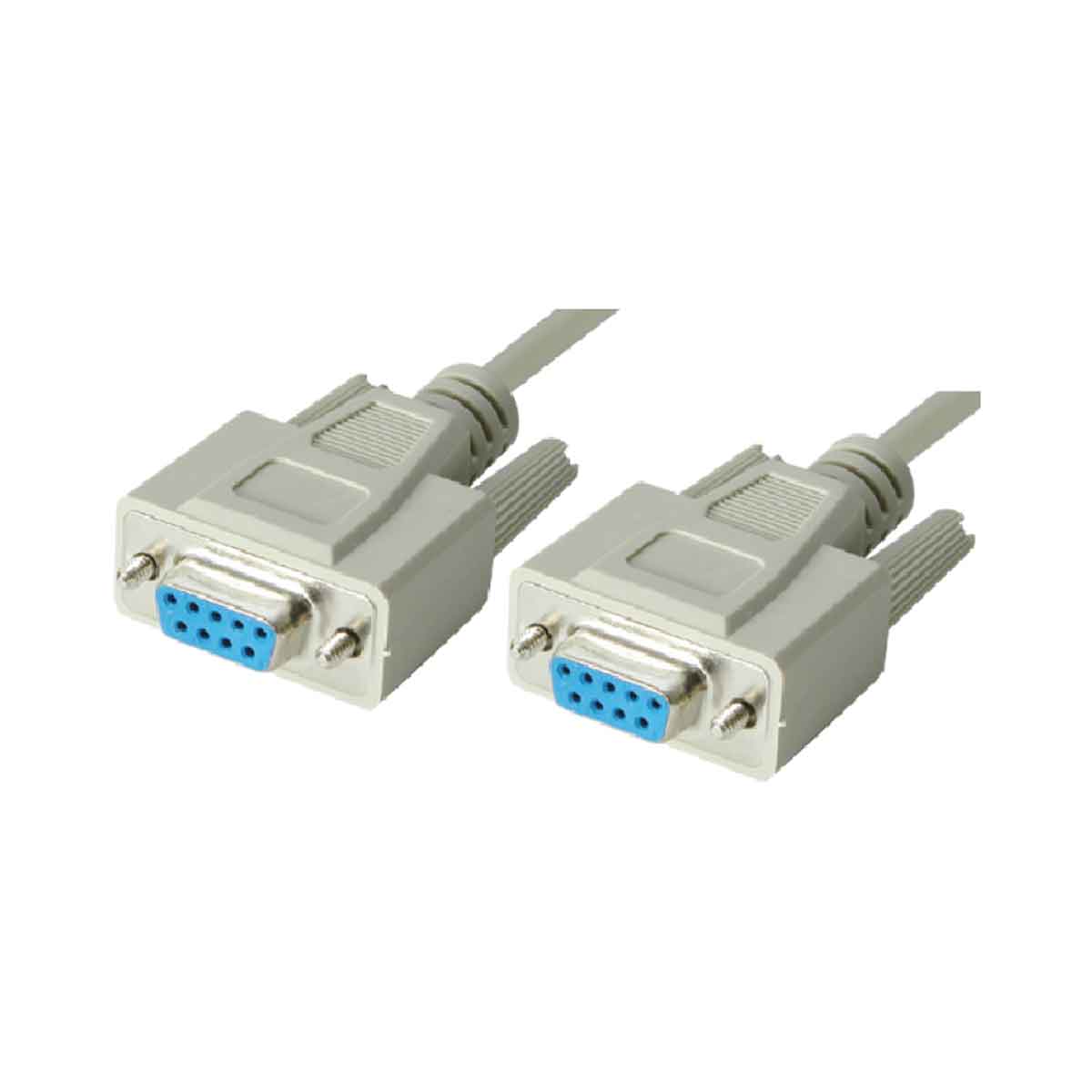 MX DB 09P FEMALE TO MX DB 09P FEMALE 9C MOULDED SERIAL DATA CABLE