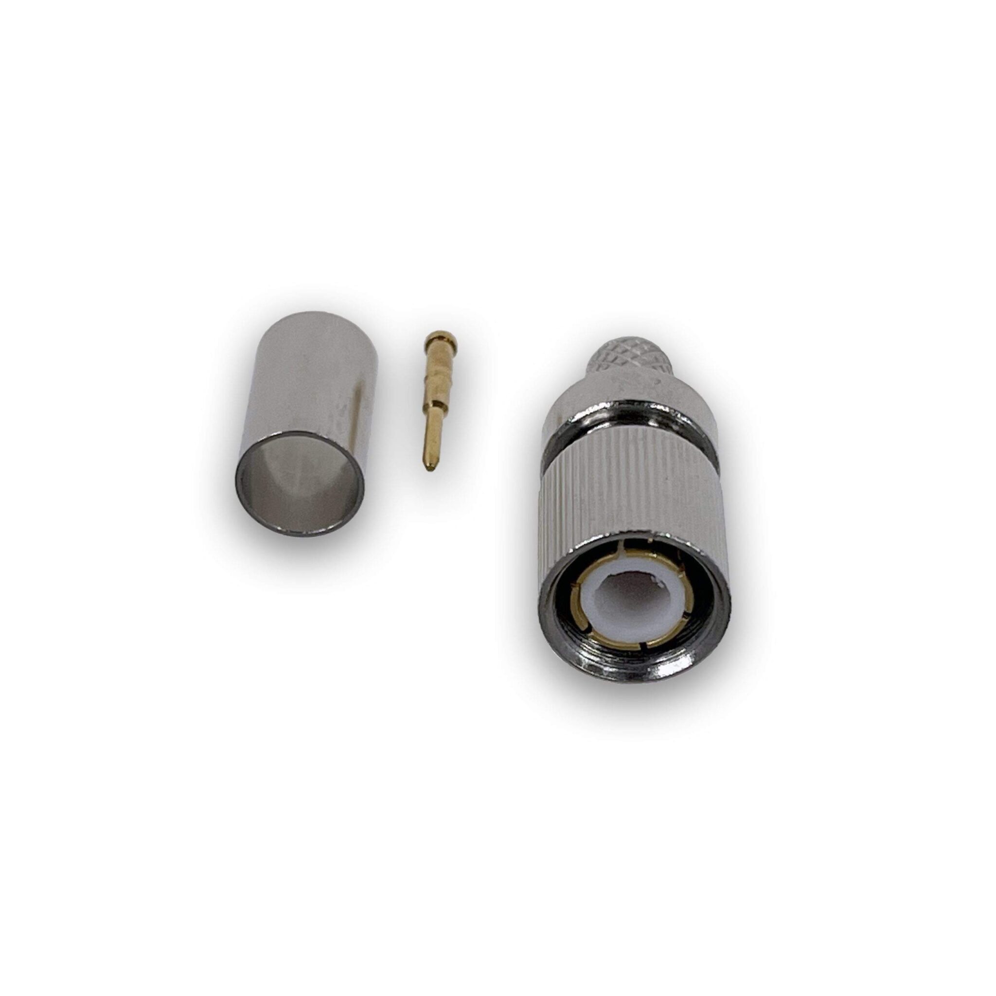 MX 1.6/ 5.6 Male Connector Crimping Type With Teflon (gold Plated) For RG-58U,59U Cable - Image 2