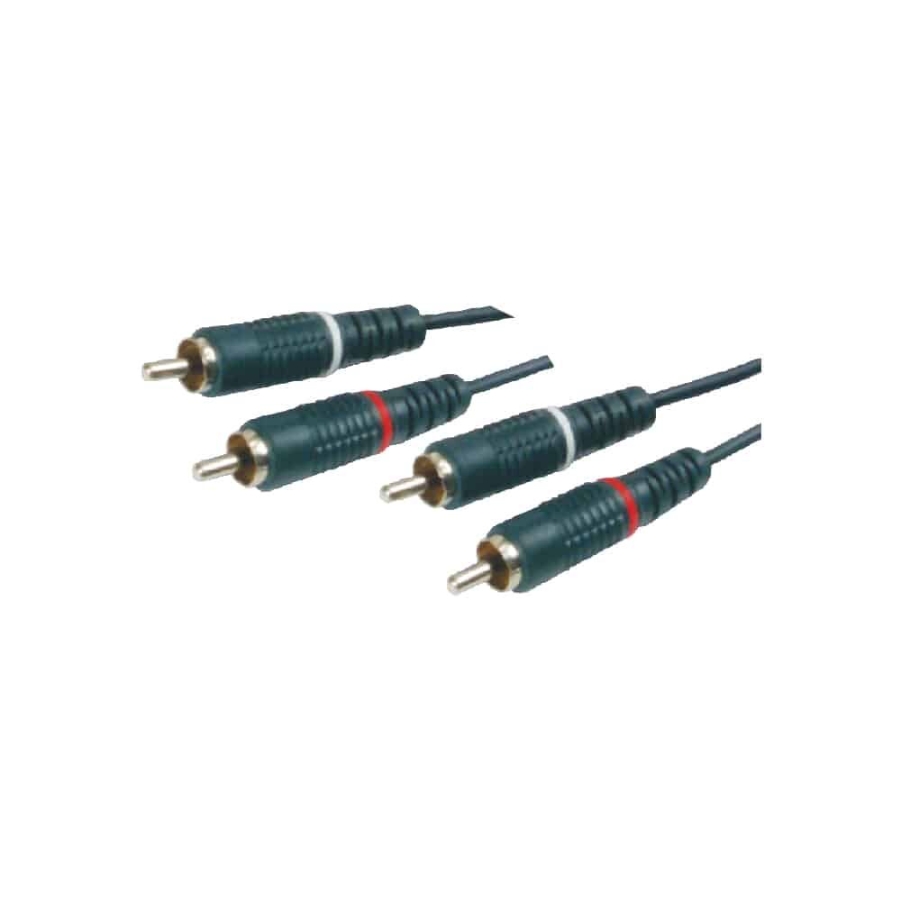 MX 2 RCA TO MX 2 RCA cord deluxe 1.5 METERS