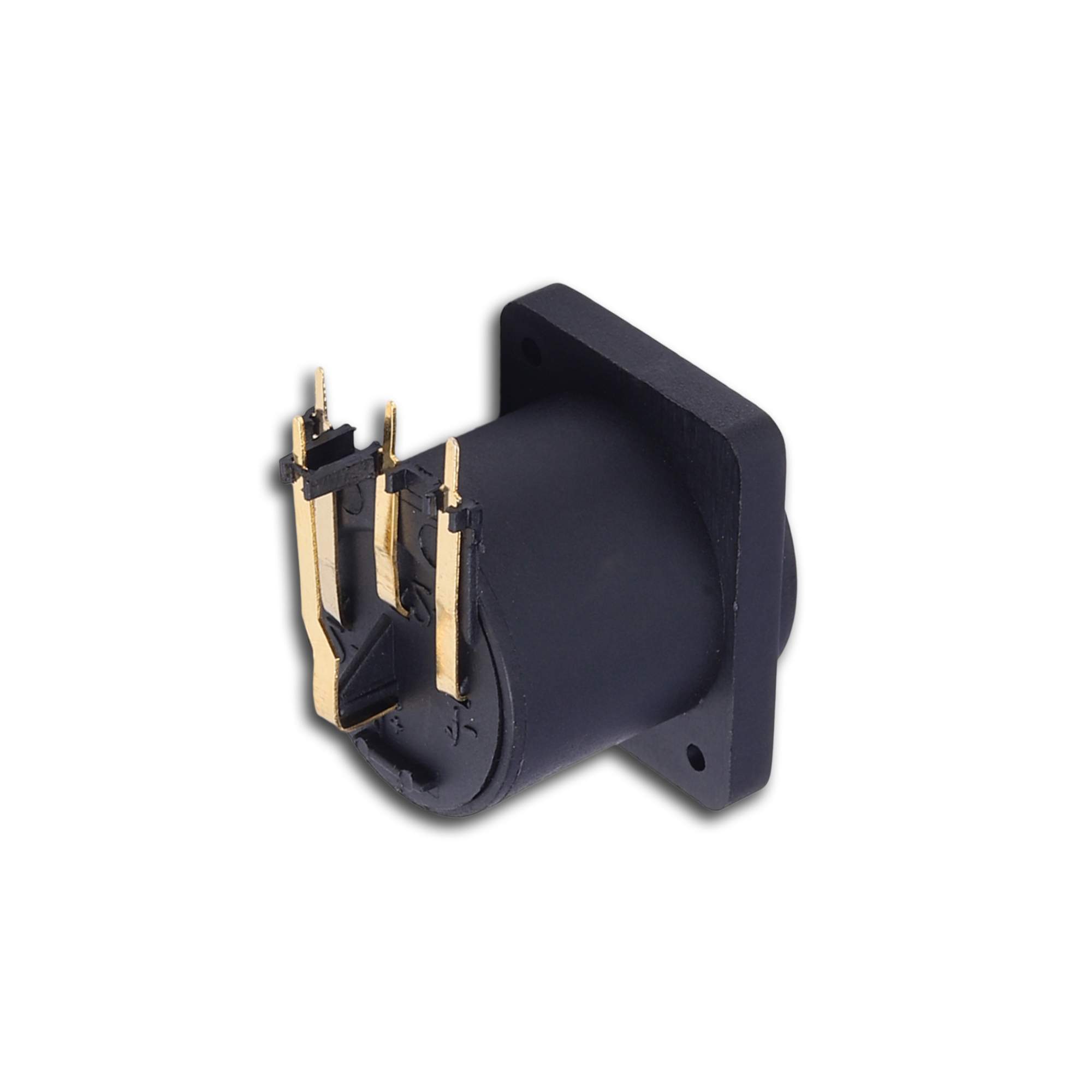 MX 4 PIN MIC & SPEAKER FEMALE CONNECTOR PCB MOUNTING (SPEAKON TYPE) - Image 2