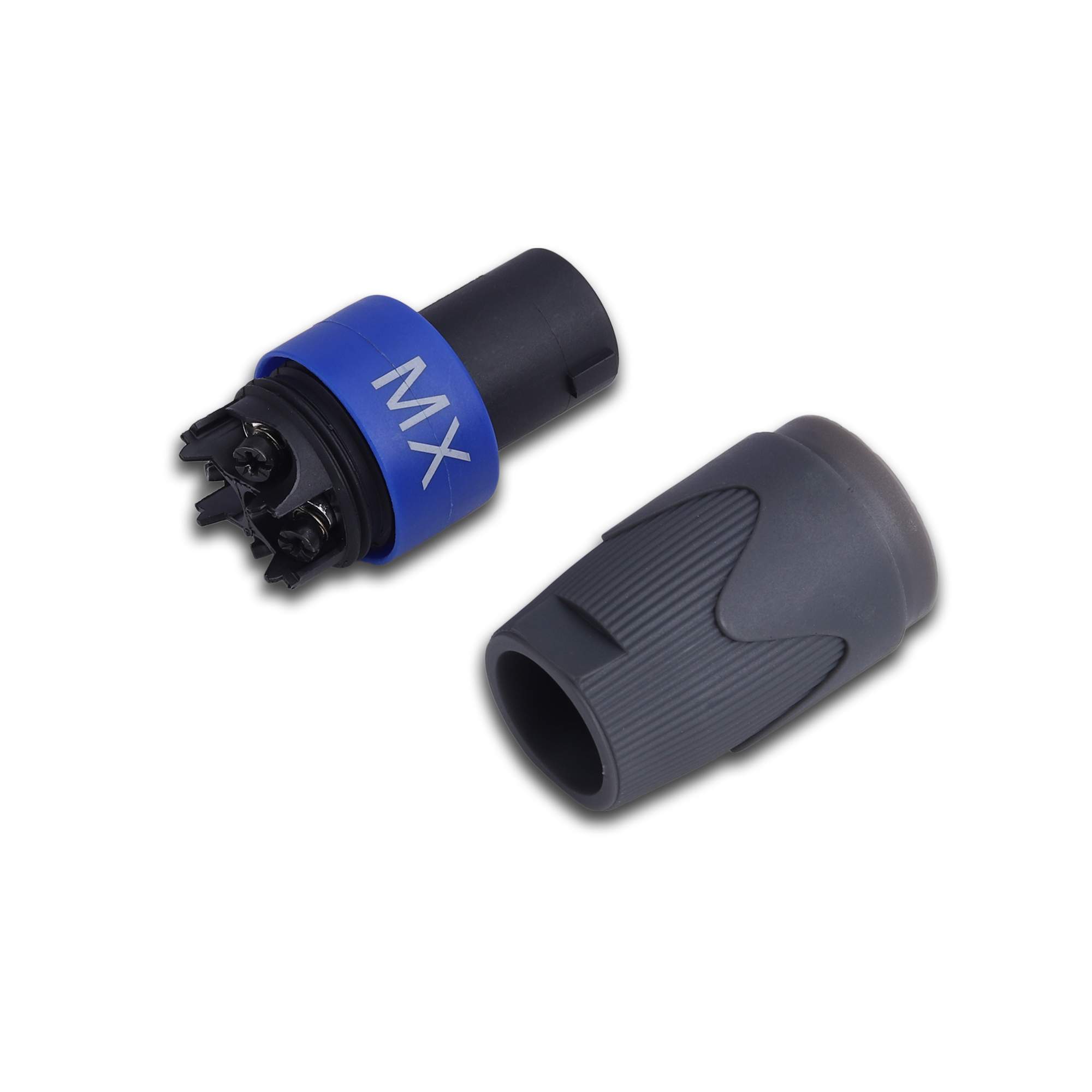 MX 4 PIN MIC & SPEAKER MALE CONNECTOR (SPEAKON TYPE) - Image 3