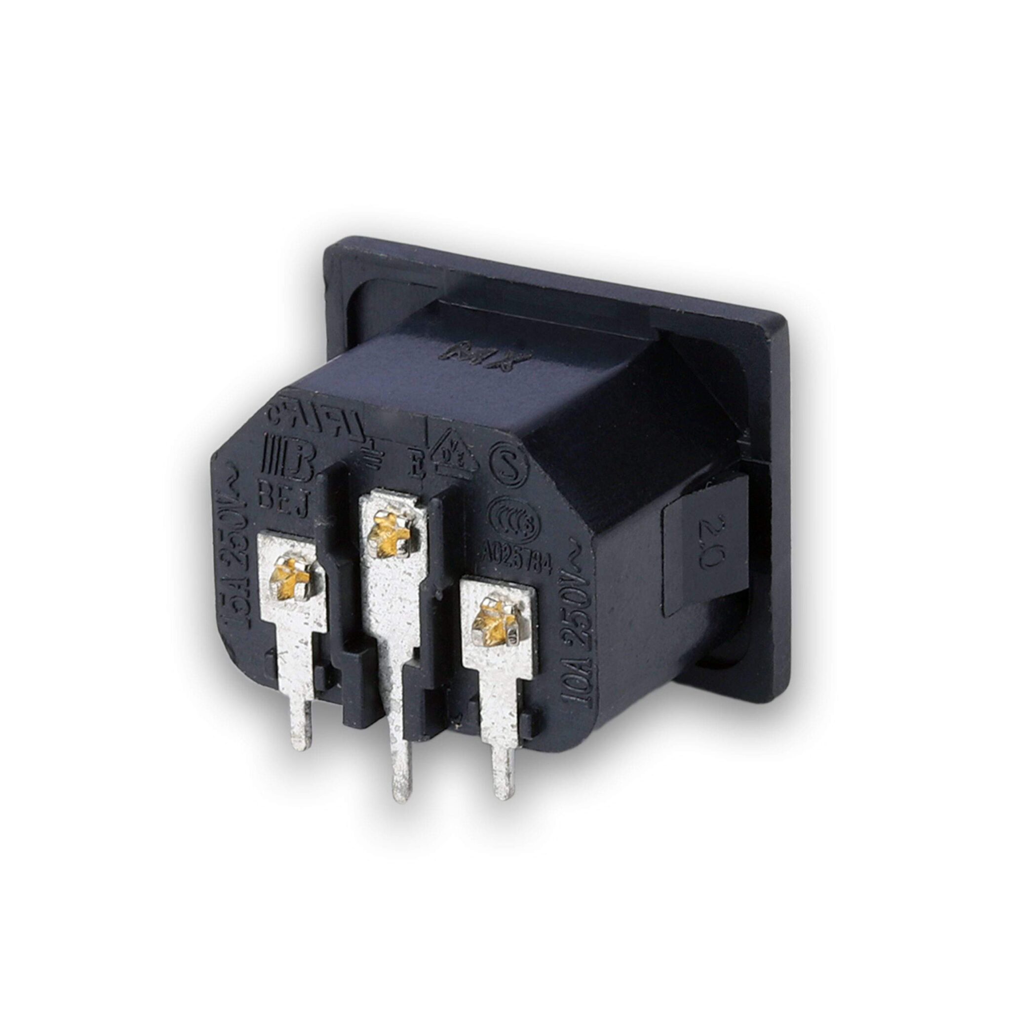 MX AC Male Socket/ Connector Pcb Mounting For Computer - Image 3