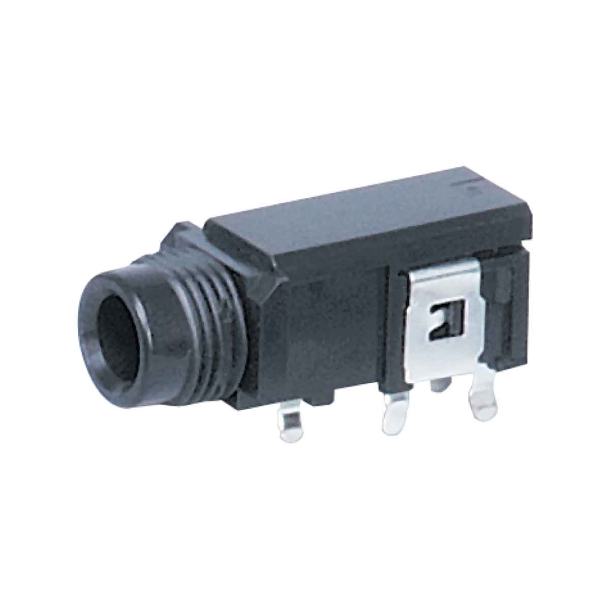 MX 6.35 4P STEREO FEMALE SOCKET PCB MOUNTING