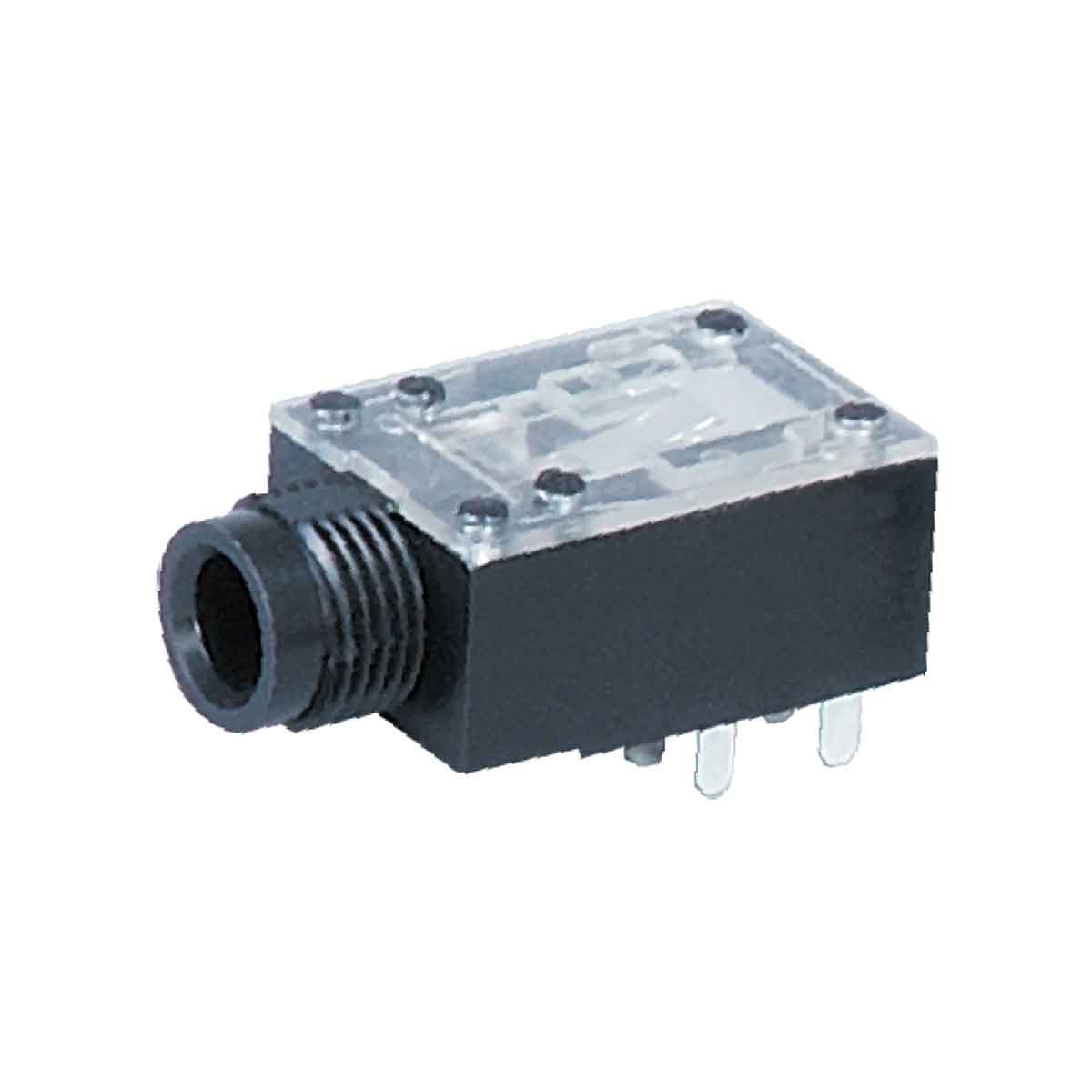 MX 6.35 9P MONO FEMALE SOCKET PCB MOUNTING