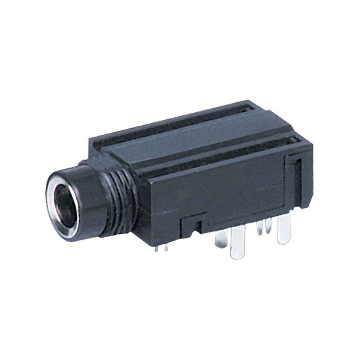 MX 6.35 9P STEREO FEMALE SOCKET PCB MOUNTING.