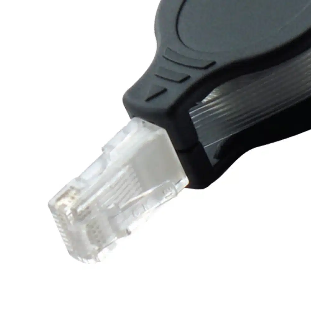 MX CAT-5E 8P8C RETRACTABLE FLAT CABLE LENGTH: 30 cm - Image 2