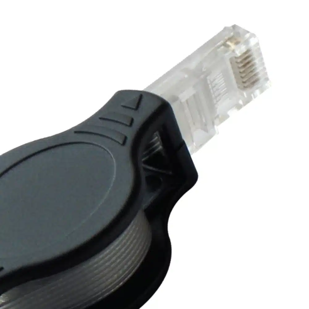 MX CAT-5E 8P8C RETRACTABLE FLAT CABLE LENGTH: 30 cm - Image 3