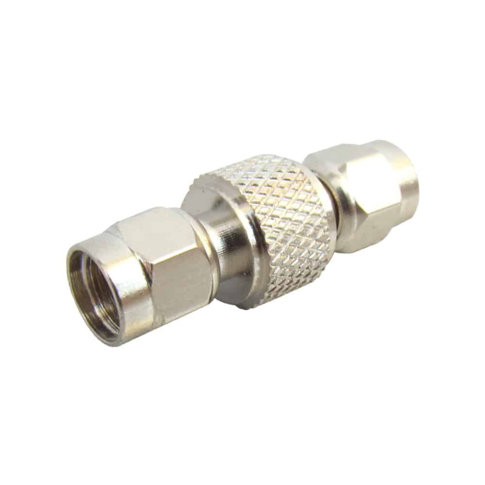 MX R/P SMA Male To R/P SMA Male Connector With Teflon