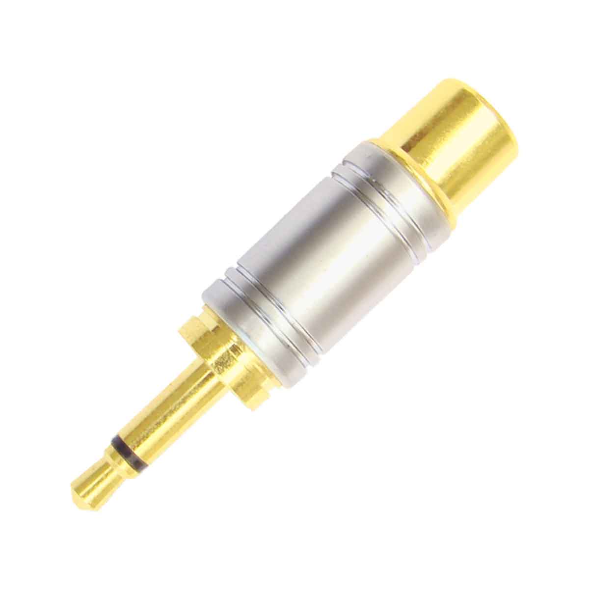 MX EP Male 3.5mm to MX RCA Female Connector (Gold Plated)