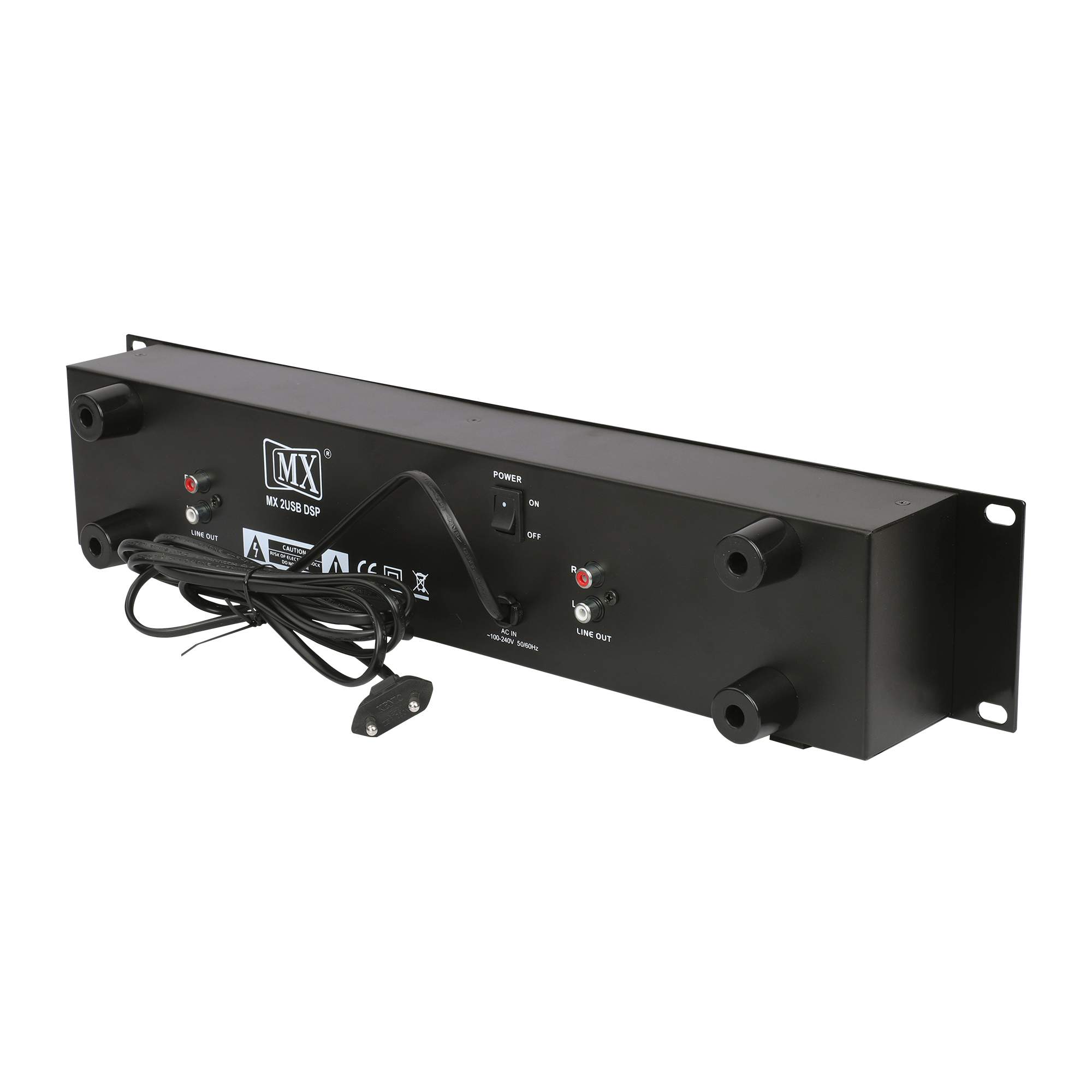 MX Professional Dual Media Player with playback from multiple sources two USB ports and RCA input Wired DJ Controller - Image 3