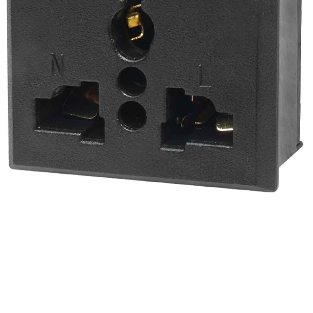 MX SNAP Mounting Ac Socket Universal (pc Molding) 6 Amp. 250v - Image 3