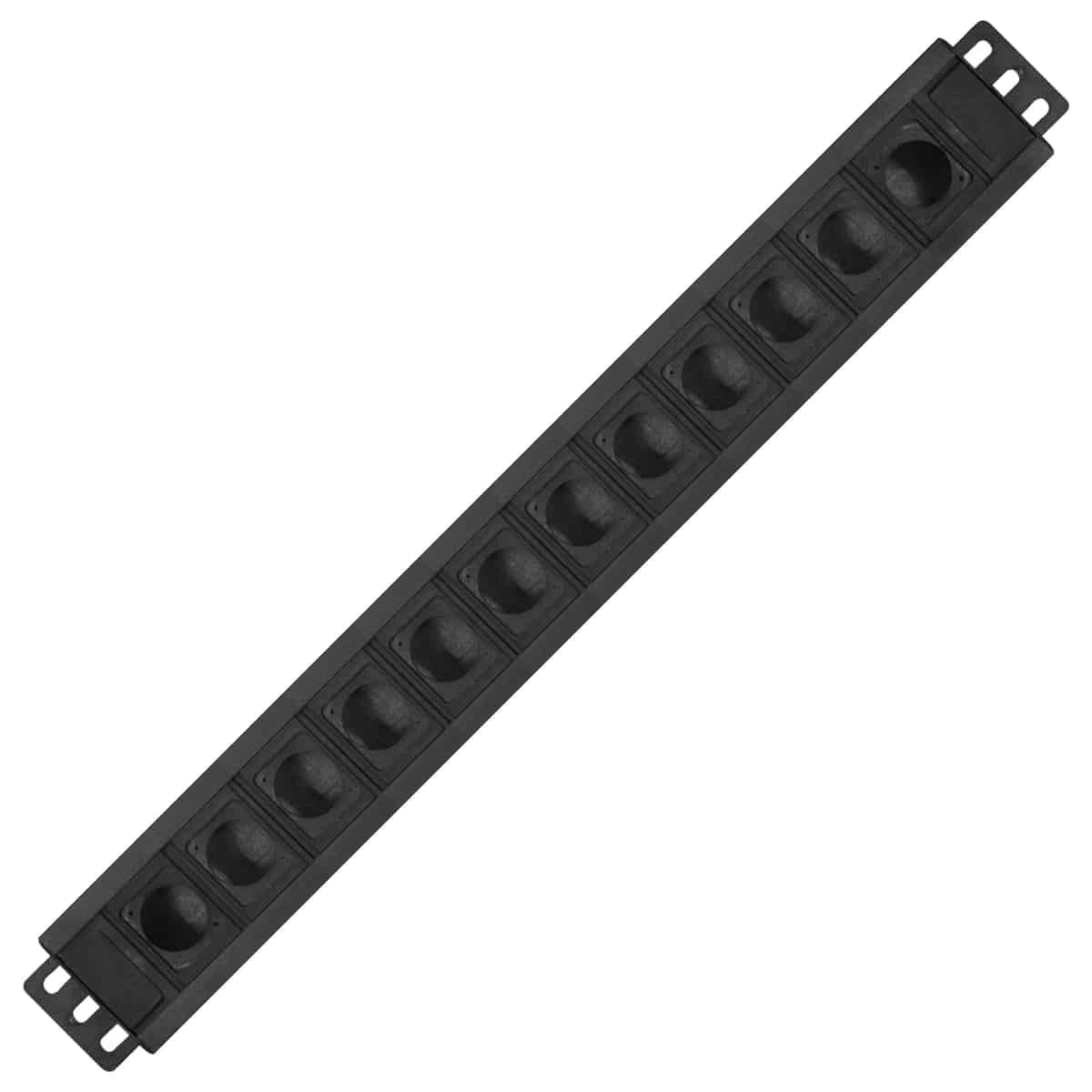 MX 12 WAY STUDIO JUNCTION BOX RACK / WALL MOUNT- PRO AUDIO STAGE PLATE (MX-3150B)