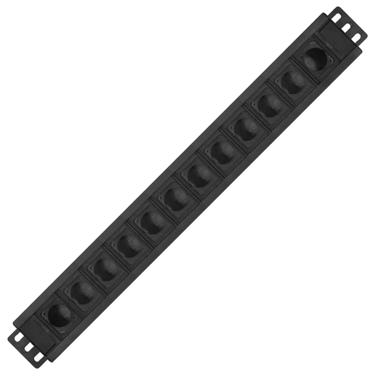MX 24-Way Studio Junction Box Rack / Wall Mount - Pro Audio Stage Plate