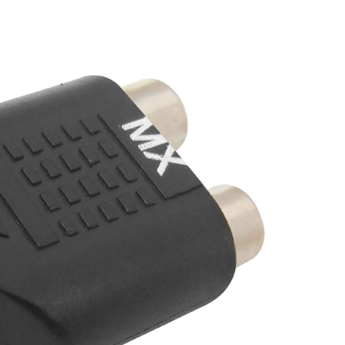 MX 2 RCA Female to EP Stereo Female 3.5mm Connector - Image 3