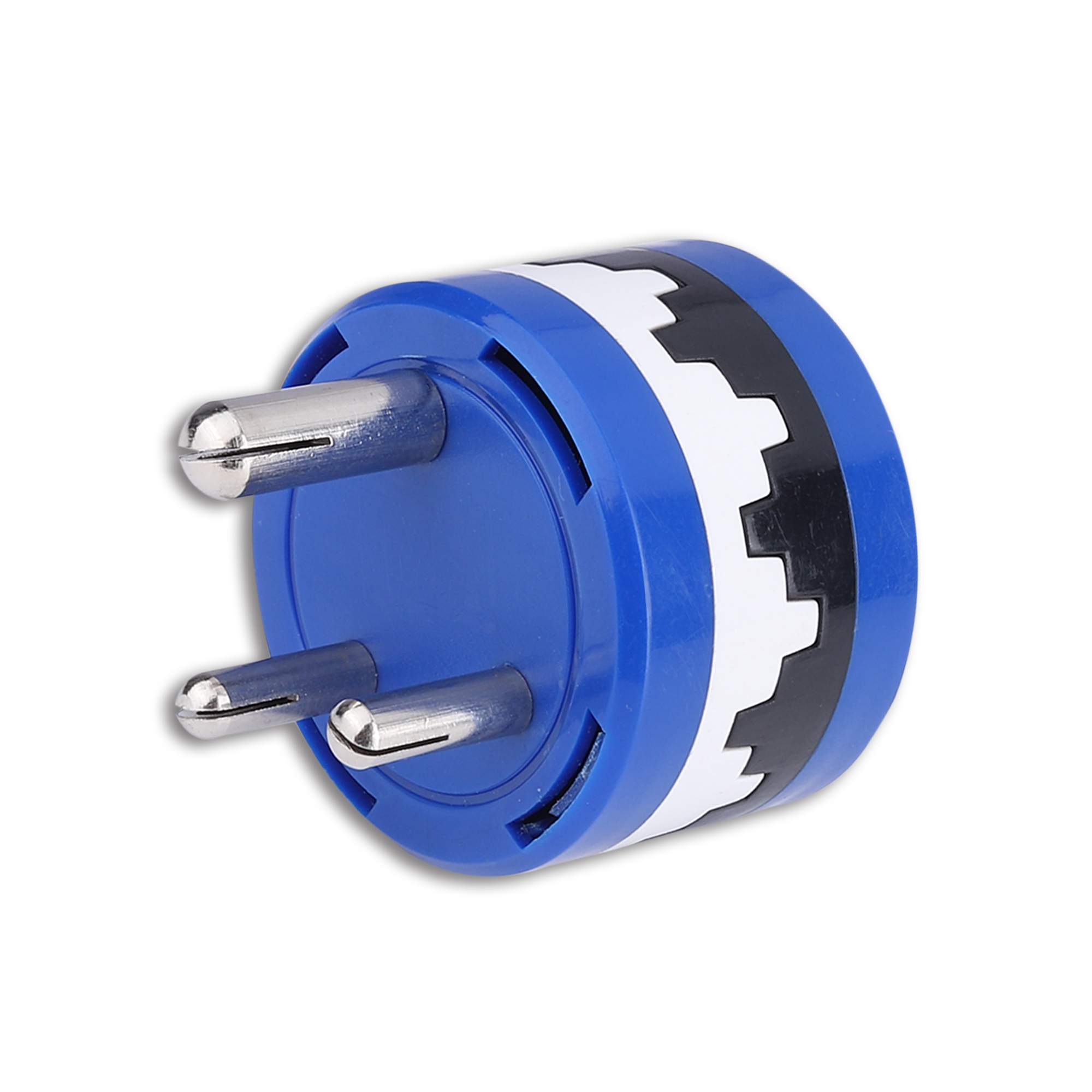 MX 3-Pin Universal Round Conversion Plug, 5 AMP - Image 2
