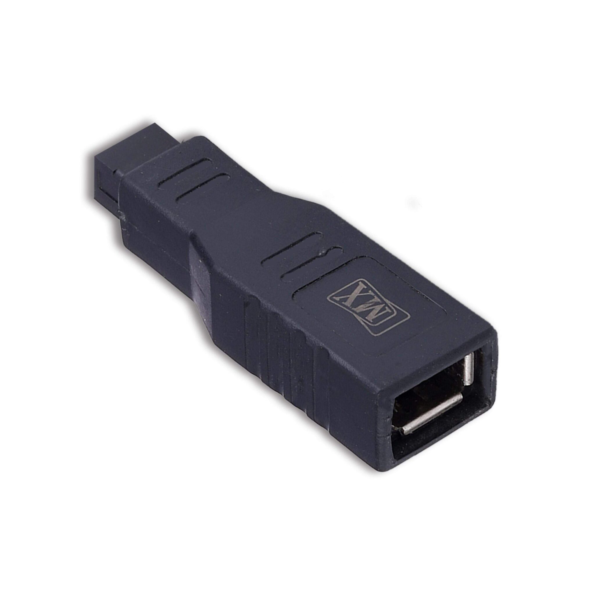 MX FireWire IEEE 1394b - 9 Pin Male to 6 Pin Female Adapter - Image 2