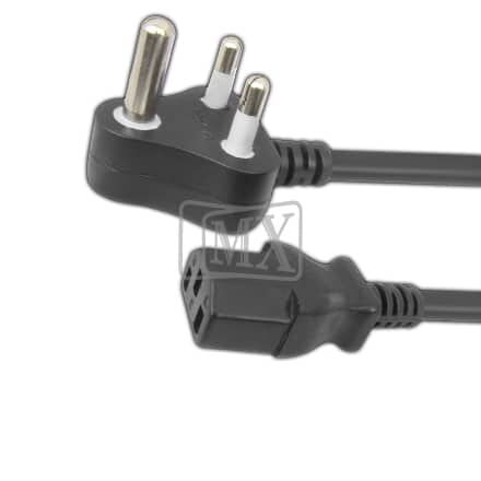 MX Computer Power Supply Cord, Slim Type - 2.7 Meters, 14/38" SWG