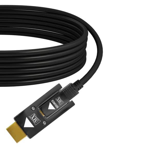 Elfcam 8K HDMI 2.1 Fiber Optic Cable - 1 Meter / 3.3ft, Supports 8K@60Hz, 4K@120Hz, 48Gbps