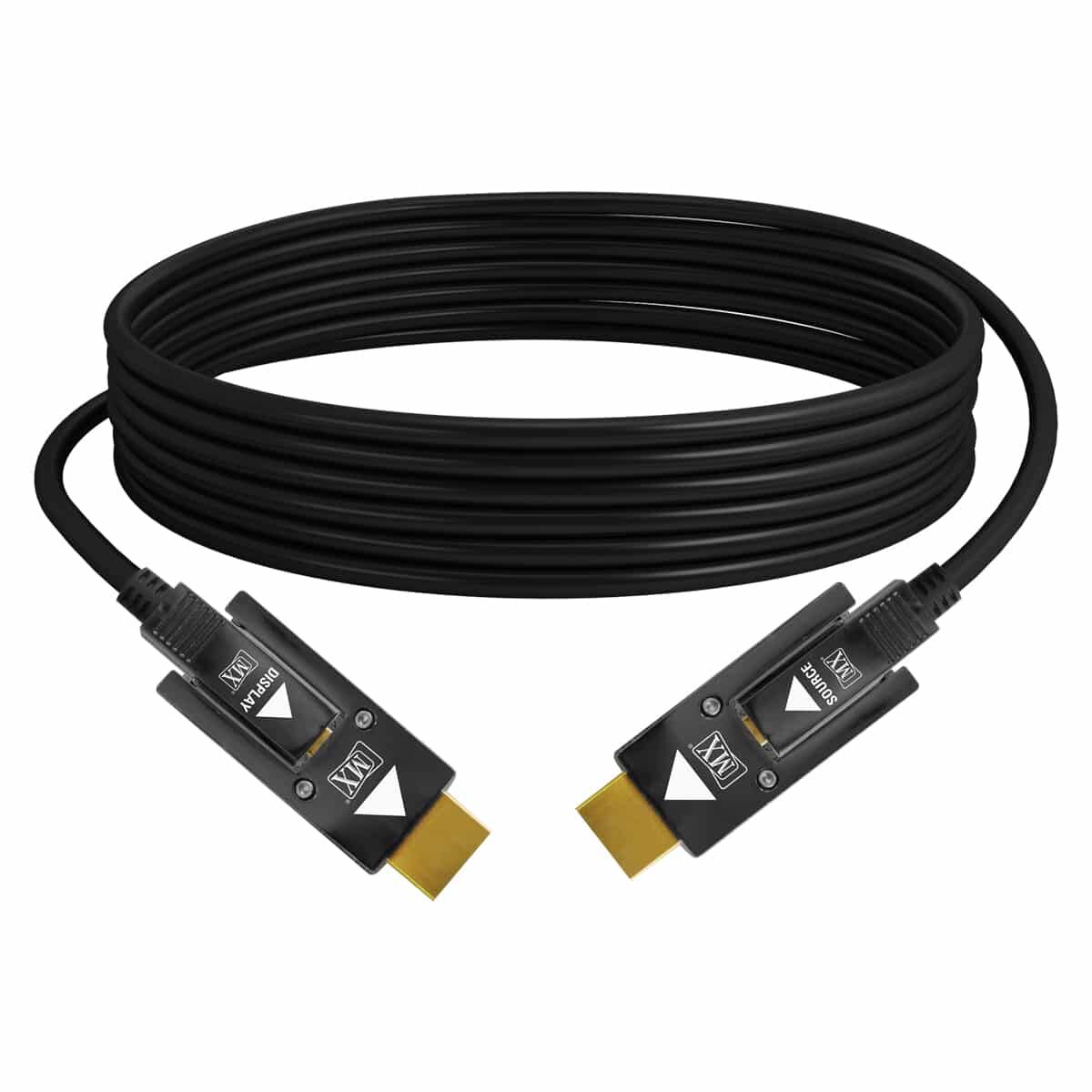 MX Detachable Fiber Optic HDMI Cable: For Long Distance