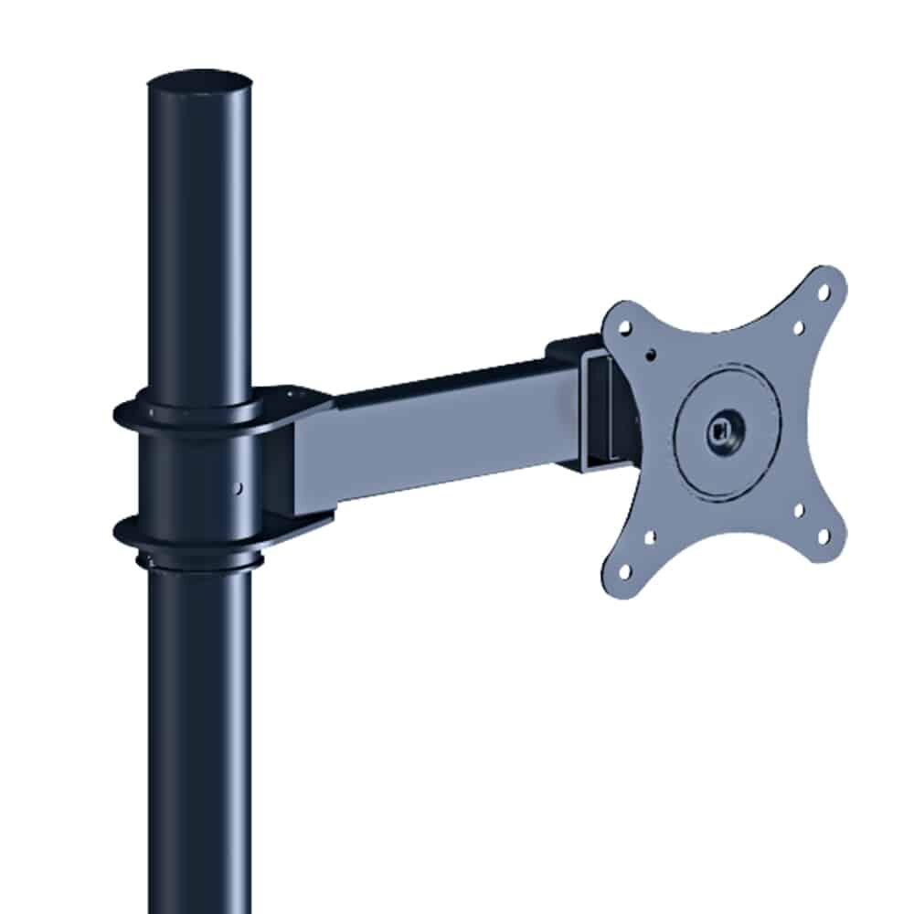 MX Desk Mount Stand Table bracket Clamp 17-26" Single Display Monitor LCD LED TV MX 3692 - Image 2