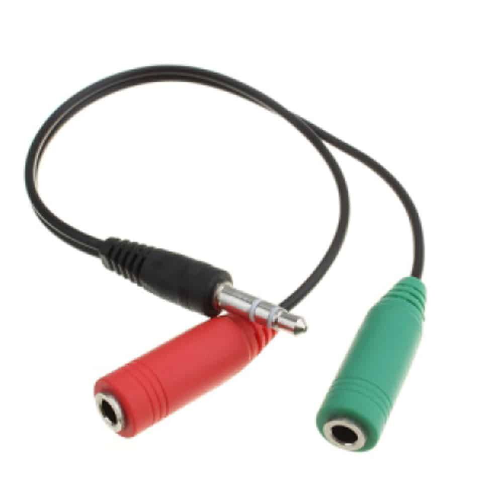 headphone splitter headset with only one jack pc