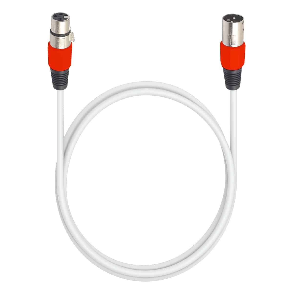 MX 3-Pin Mic Extension Cable - Female / 3-Pin Mic Male XLR, 100 Ohms, Fancy Type, Length: 1.8 MTR. (MX-3798)