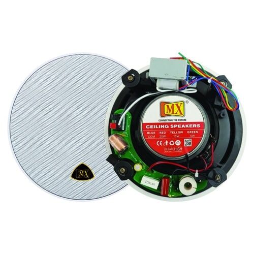 MX 8-Inch Ceiling Speaker (Rimless) with Crossover