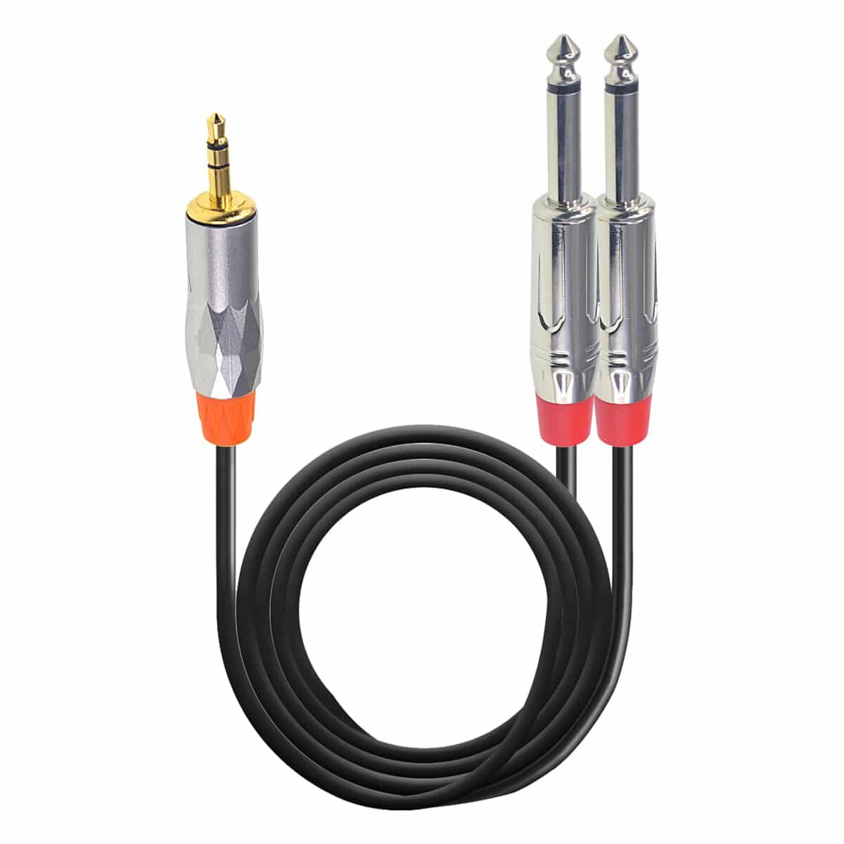 MX EP 3.5 mm Stereo Male to Two P-38 Mono Male cable : 1.5 mtr