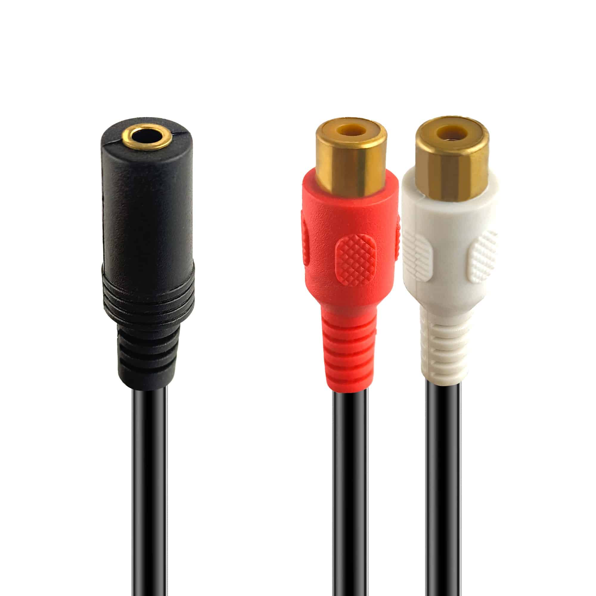 MX EP Stereo Female To RCA Female Cord Pin Gold Plated Mtr  MX MDR Electronics