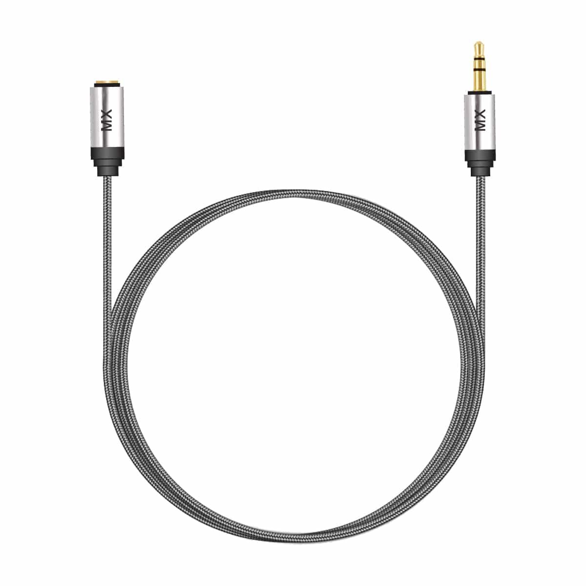 MX 3.5mm EP Stereo Male to Female Cable (5m)(Black)