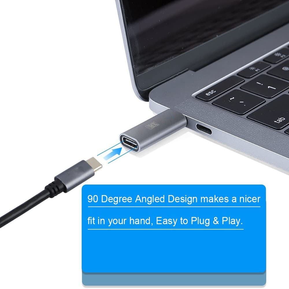 MX USB Type-C Extender Adapter 3.1/10Gbps Type C Extension for Female to Male for MacBook, Nintendo Switch Samsung Galaxy S8/S9/S10, Note, etc (MX-4081) - Image 5
