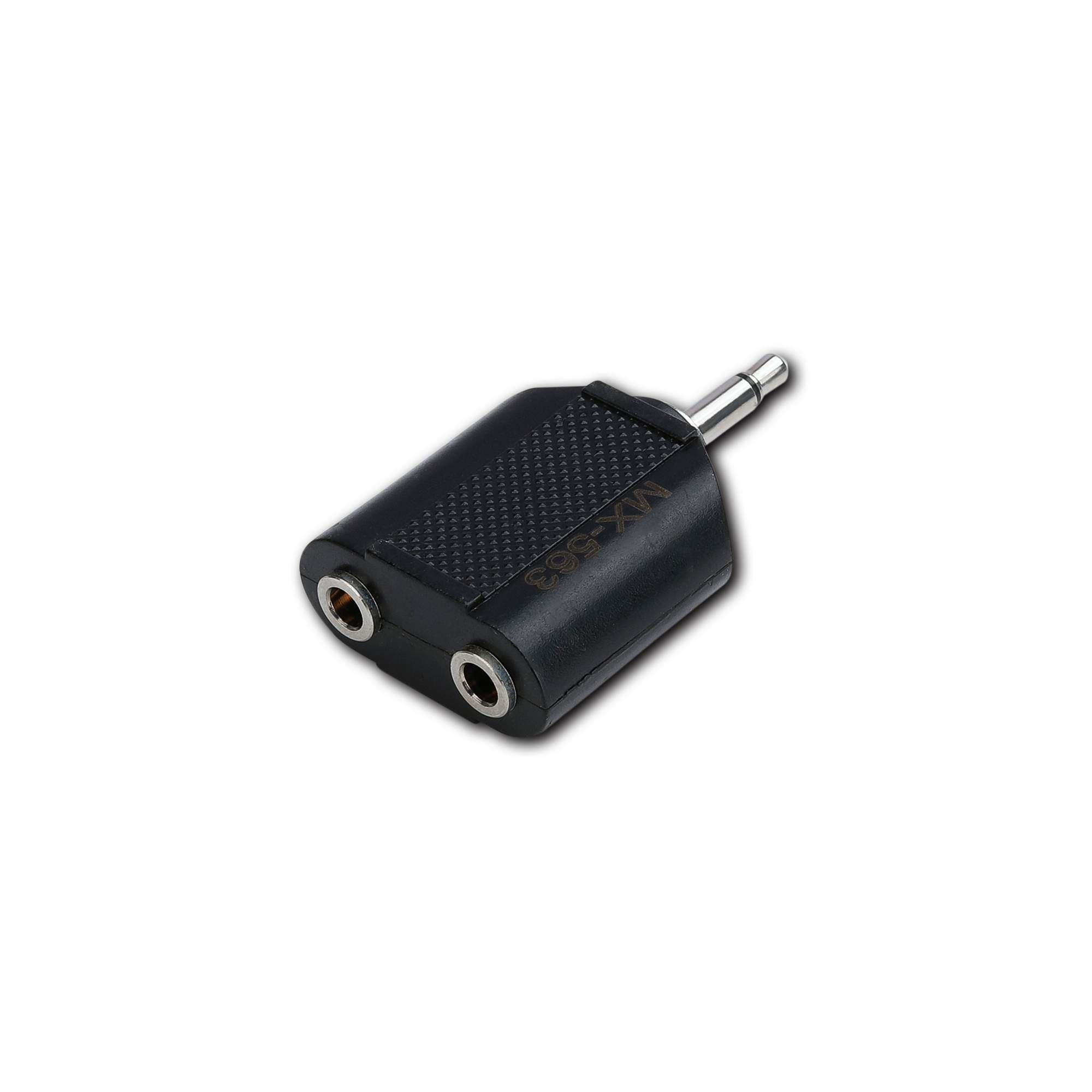 MX EP male plug 3.5mm to 2 EP female socket 3.5mm adaptor / connector