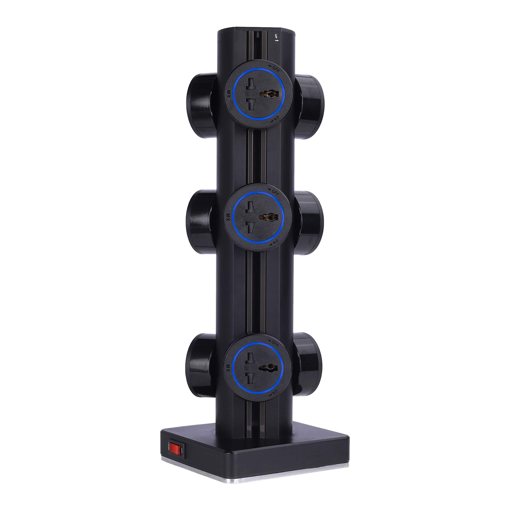 MX 3 Way Power Track with 2 USB Charging Port (5V/2400 MA)
