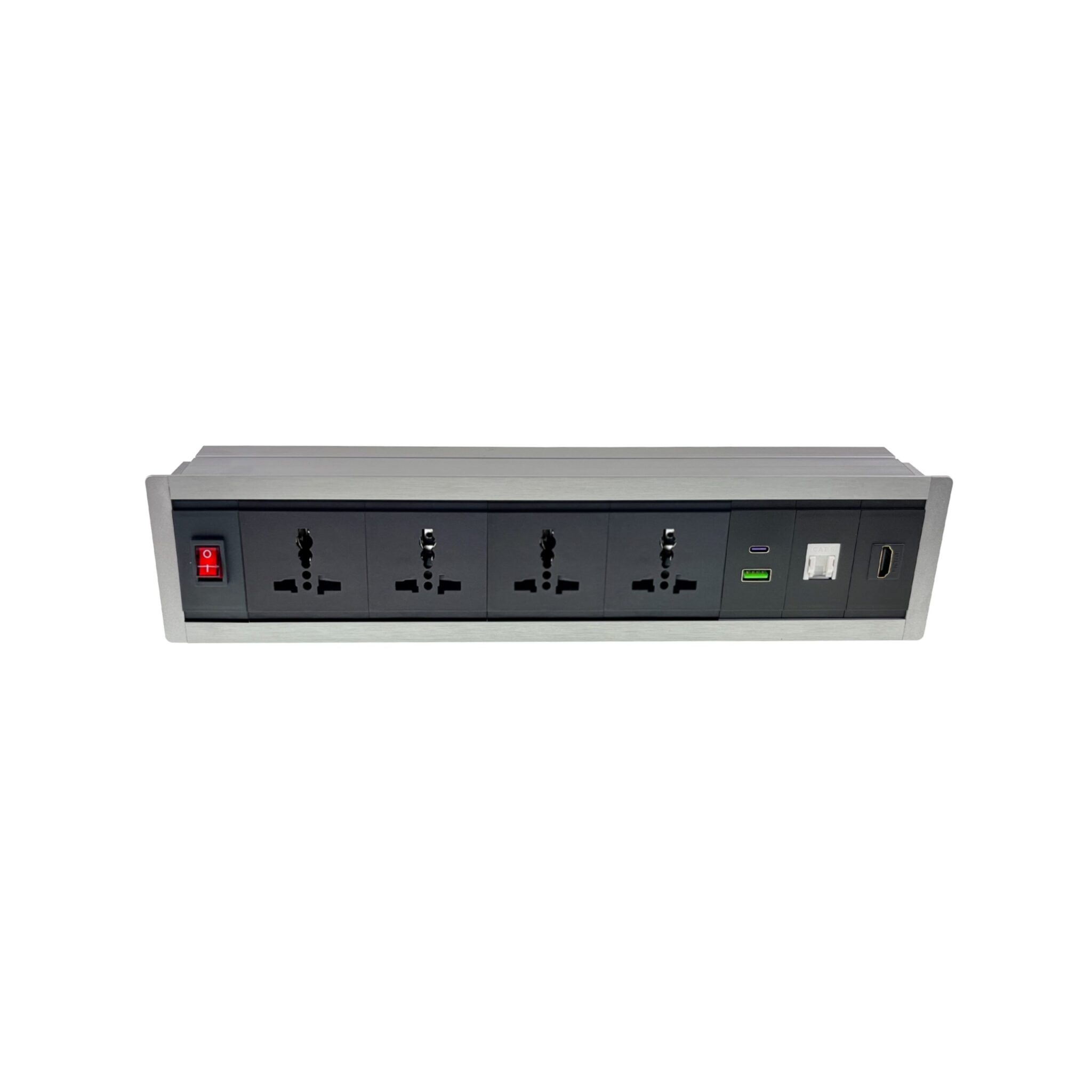 MX NUEVO C 55 IN SURFACE: Smart Power Solution with 4 Universal Sockets, 30W PD Fast Charging, and Multimedia Ports! - Image 3